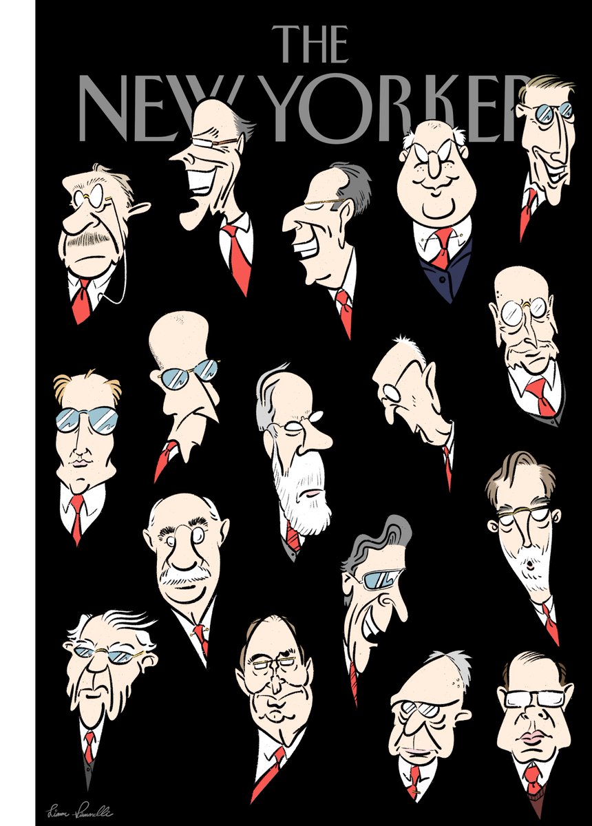 LiamSimonelli's tweet photo. "The In-Crowd", a sample cover for The New Yorker. @NewYorker 

Personal Project No. 22 (6/1/2026) https://t.co/9KeGXX9dro