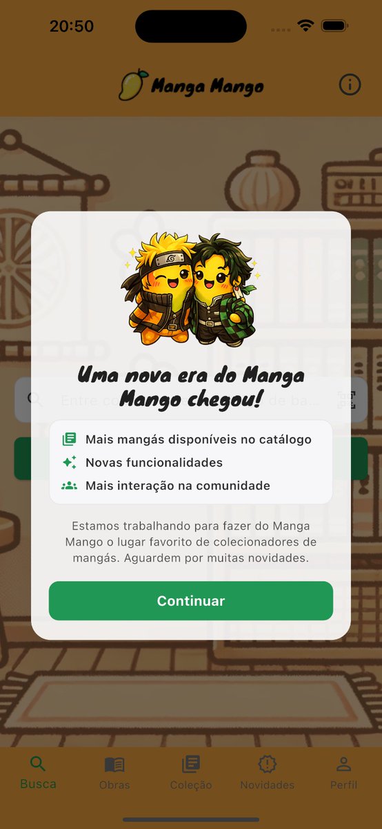 mangamangoapp's tweet photo. #Novidades

Temos um novo integrante no Manga Mango!

✨ Apresentamos o Mangomin, o mascote oficial do Manga Mango. Ele vai aparecer em várias partes do aplicativo para deixar a experiência mais divertida e ajudar a dar vida ao nosso universo.

#MangaMango #Mangomin #Manga https://t.co/WUMZGbC8gS