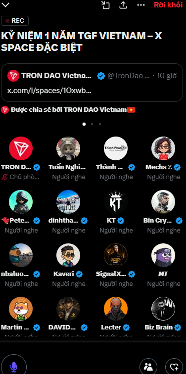 Meomecc's tweet photo. @TronDao_VIE Cảm ơn các chia sẻ của các sếp https://t.co/EUVchMMLpf