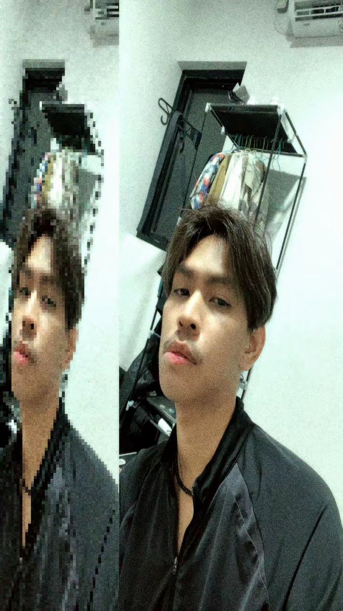 lilcrazyaf's tweet photo. serem juga filter tiktok ini, duh https://t.co/o3brp9jxf1