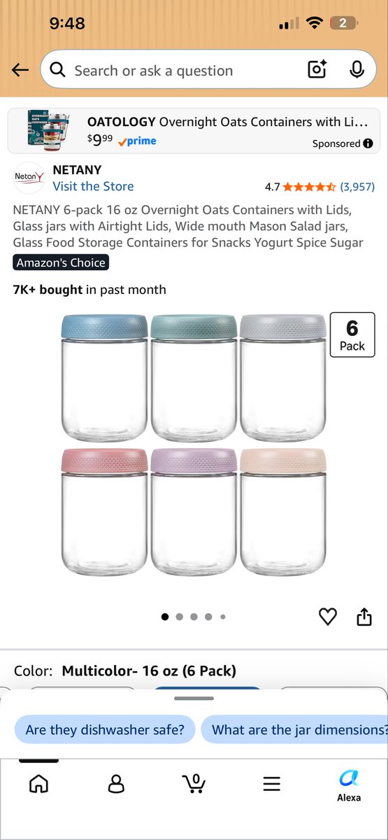 AnthonyFba1's tweet photo. A votre avis combien de CA mensuel fait ce produit sur https://t.co/b7EaoOFSjV ? 

C’est juste des pots en verre avec un couvercle … https://t.co/tVWmkwvxr2