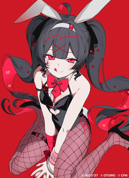 Cover for Rabbit Hole volume 2 which will release on July 24. The novel is an adaptation of the DECO*27 x Hatsune Miku song of the the same name and is written by Kenji Saitou (Trinity Seven, Akaneiro ni Somaru Saka). #ラビットホール #初音ミク