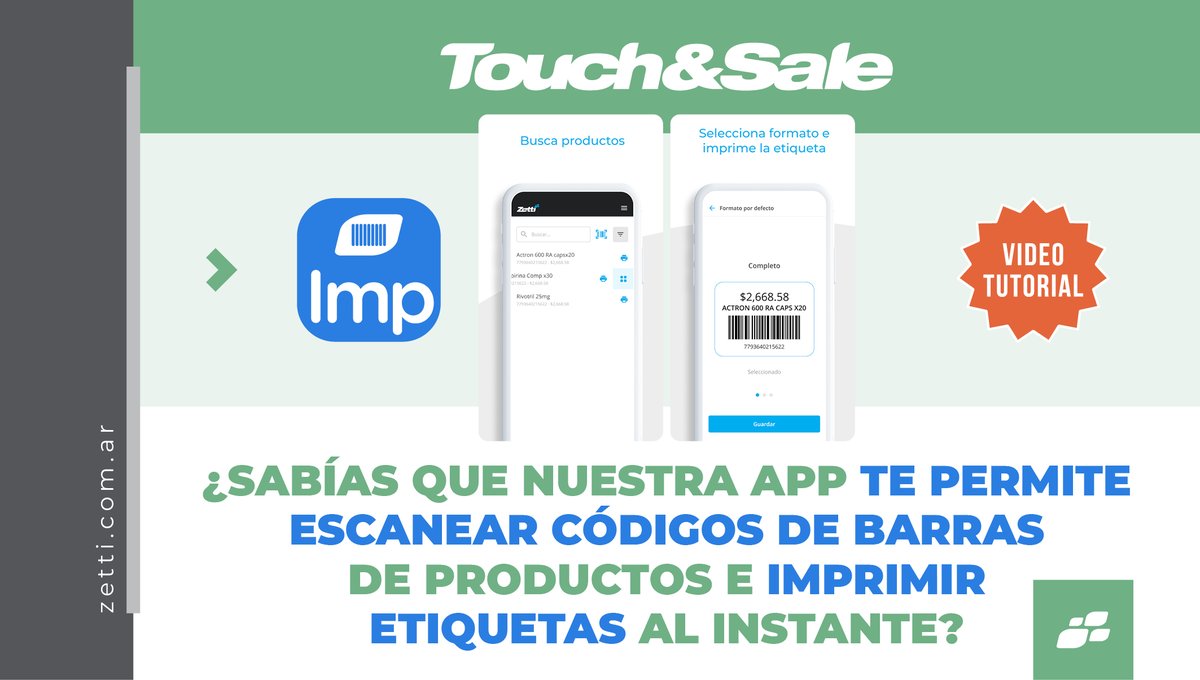 ZettiSRL's tweet photo. 📽️💼 Te invitamos a aprender a realizar tareas de manera eficiente con nuestros videos tutoriales. Escribinos por MD para solicitar el acceso.

#tutoriales #aprendizajerapido #zetti #sistemadefacturacion #farmaciasenargentina #software #sistemadegestion https://t.co/CS5x7t1E7q
