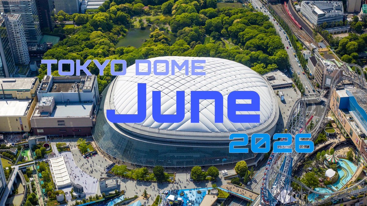 tokyodome1988_'s tweet photo. #東京ドーム 6月のスケジュール①

⚾️大学野球の頂点が決まる。
#全日本大学野球選手権大会
#大学野球

💃約3年半ぶりの東京ドーム公演！
#NiziU #니쥬 
#LivewithU2026 
#NiziU_THE_CINEMA

🦅年に一度の楽天スーパーナイター！
#楽天イーグルス
#RakutenEagles
#強鷲革新

https://t.co/VbqB90N0sw https://t.co/Tdy94EhRb0
