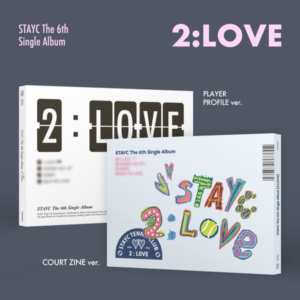 🎉 ALBUM PREORDER 🎉 💽 STAYC - 6th Single Album '2:LOVE' ✓ POB