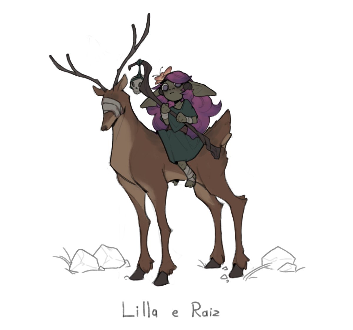 Gobblyn_'s tweet photo. League of Musgo: Lilla e Raiz

 #Goblin #ArtOfLegends https://t.co/KzwxL5wkUB