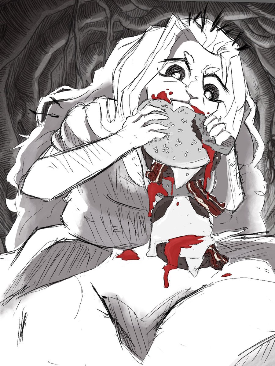 Pyukucookie771's tweet photo. They're greed sickens me... 

#slaytheprincess #slaytheprincessfanart https://t.co/GgynAVqrdZ