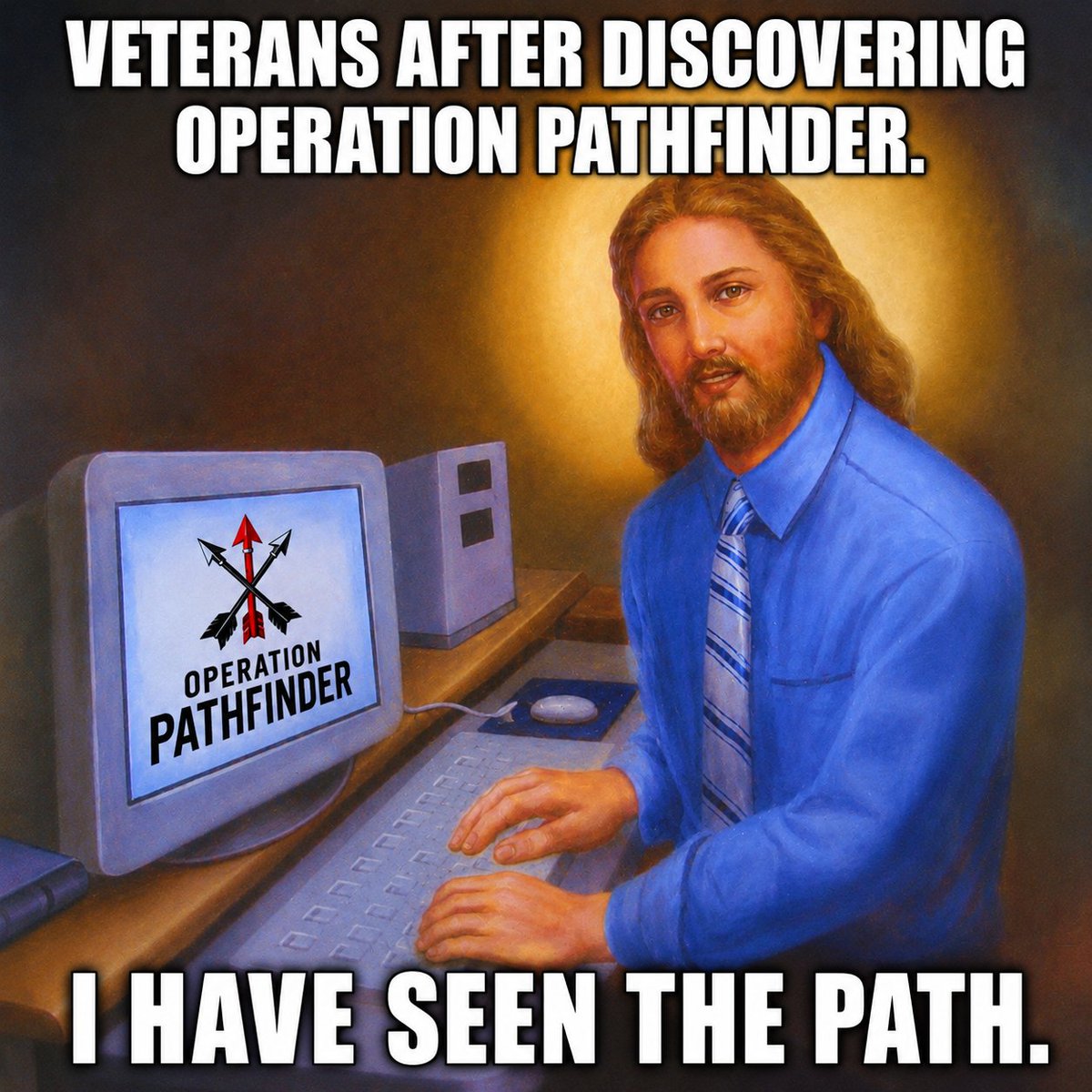 OPforveterans's tweet photo. Veterans after discovering Operation Pathfinder.

Free. Simple. Helpful.

https://t.co/6iZhbRxgfx

#Veterans #FindYourPath https://t.co/dG2QrrbOAD