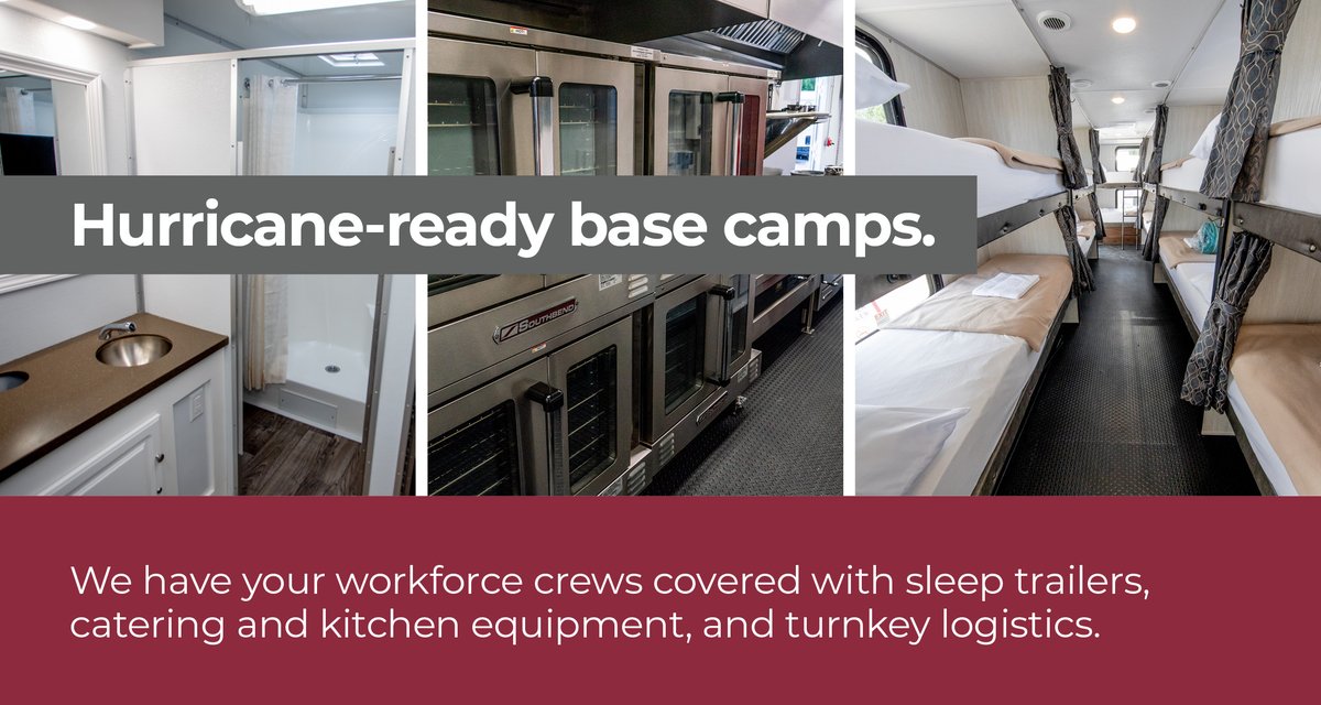 mlu_services's tweet photo. Hurricane season starts today.

After a catastrophic storm, one of the first challenges is often one of the biggest: providing housing, meals, and support services for the people needed to drive response and recovery efforts. https://t.co/OhPauIh2Le