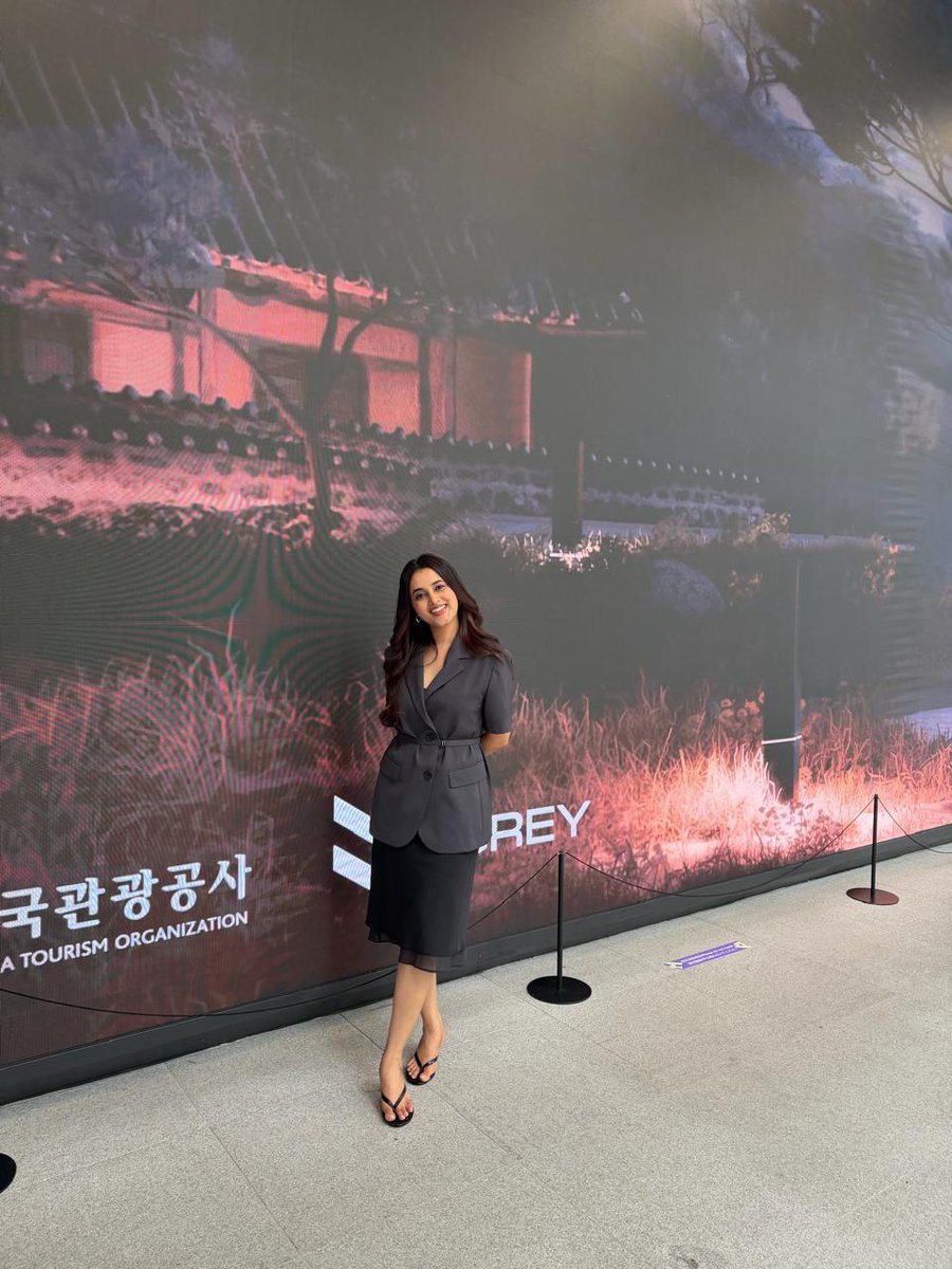 PROHarisarasu's tweet photo. A proud international milestone for @priyankaamohan 🥳❤️

The actress has officially been appointed as the Honorary Ambassador for Korea Tourism by the Korea Tourism Organization (KTO). 🇰🇷✨

Expressing her sincere gratitude to the Korean Government and KTO, Priyanka shared that she is truly happy and honoured to be chosen to help connect Korean culture with Indian audiences.

Another beautiful global recognition in Priyanka Mohan’s journey, with many more milestones ahead.
