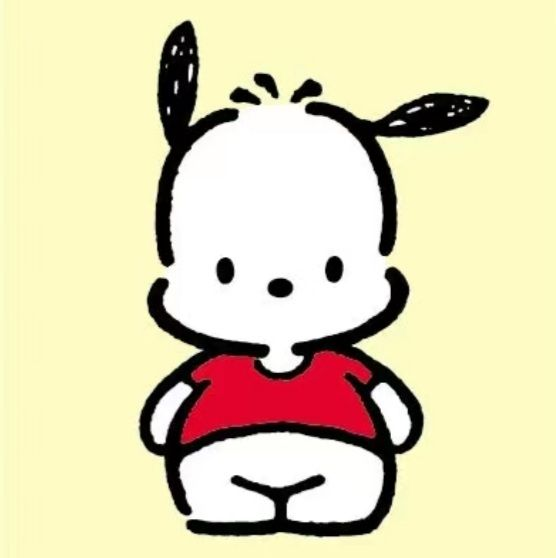 mangohyune's tweet photo. he really is pochacco😭😭😭 https://t.co/MtH77Ksacu