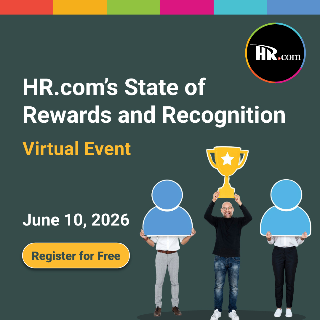 HRdotcom's tweet photo. Discover what #HR pros need to know about employee appreciation in 2026. Register now for https://t.co/TlMSPptCCY’s State of Rewards and Recognition, a free virtual event on June 10th. https://t.co/RIjZk4ENKG #Rewards #Recognition https://t.co/l3LWJh0S9o