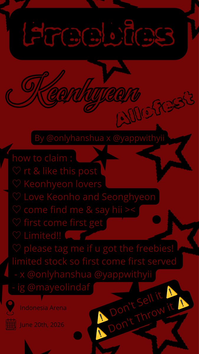 mayi acai 🐣 keonhyeon freebies tweet media