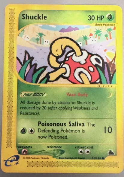 ThePredictive's tweet photo. ⏰ FINAL HOURS ⏰
2003 Pokémon Skyridge Shuckle #96/144
WOTC E‑Reader
💎 NM/MINT
🔥 Never Played
✨ Clean card
Auction ends in under 3 hours — bid now before it’s gone 💥
#Pokemon #PokemonCards #Skyridge #WOTC #CardAuction
https://t.co/KEBeAvPwhz https://t.co/008ceylrDR