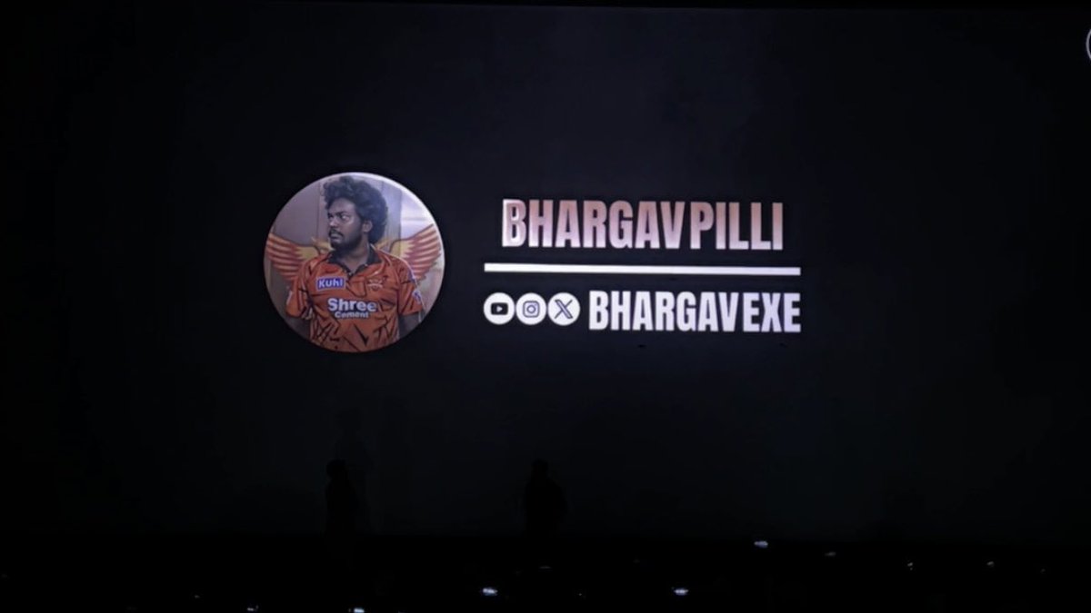 Bhargav Pilli tweet media