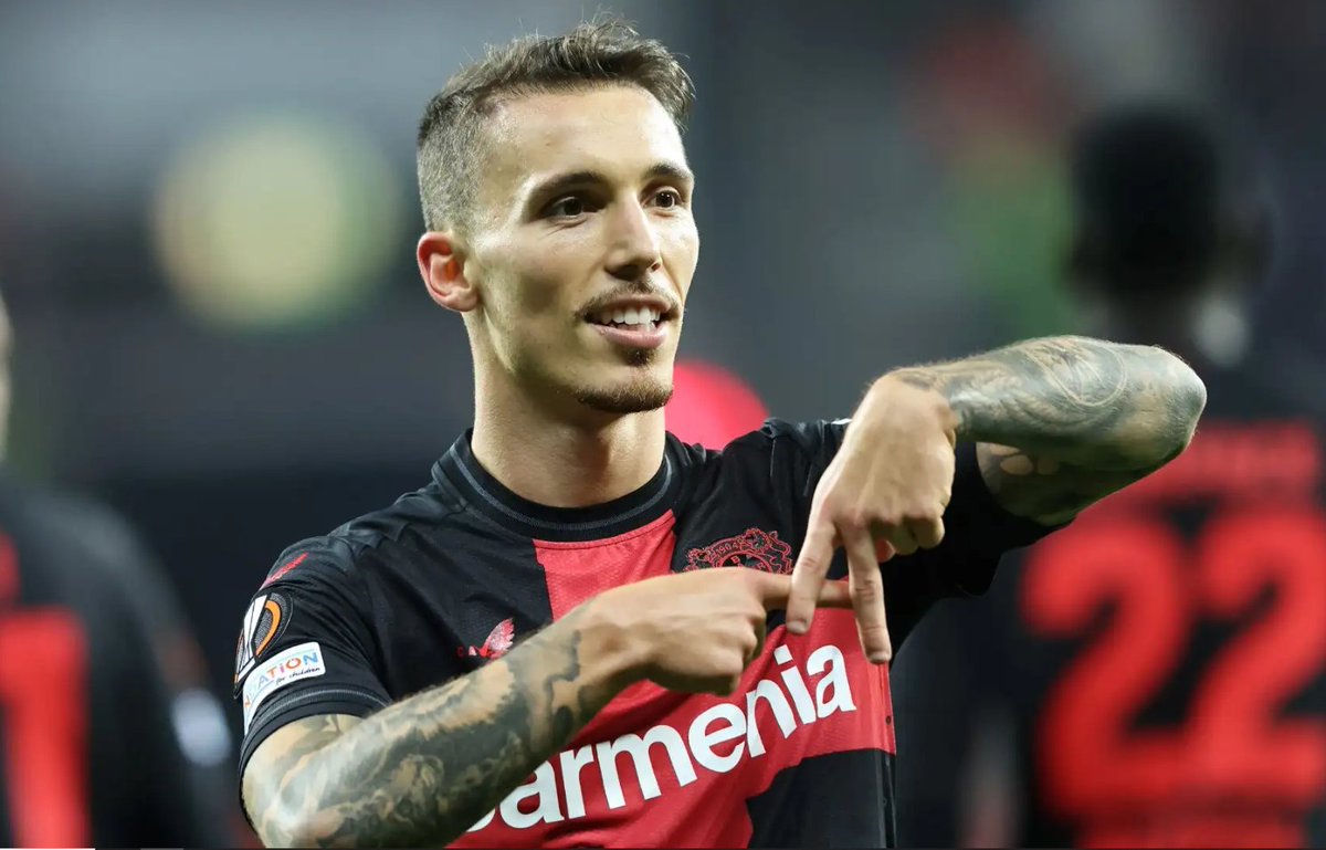 _Futbolero_'s tweet photo. Grimaldo: "Quiero volver a la Liga"

Por precio/calidad, no lo dudaba ni un segundo. Lo fichas y él y Cancelo de laterales titulares. Koundé y Balde a espabilar después de una pésima temporada. https://t.co/sQNfvmND7Y