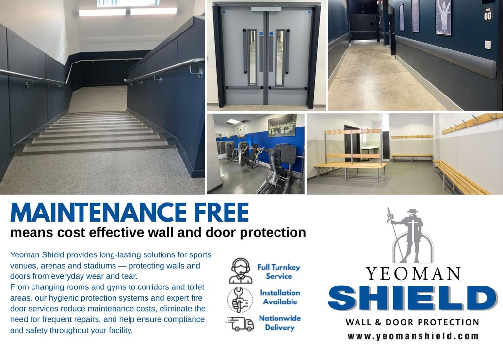 YeomanShield's tweet photo. 🏟️ Game-Changing Protection for Sports Venues 🚪💪

Protect your venue like a pro. 👉 Learn more: https://t.co/4SDx2lnatl 

#StadiumSafety #YeomanShield #VenueProtection #ImpactResistance #FacilitiesManagement #EventReady #BackOfHouseCare #SuperLeagueRugby #FootballStadiums https://t.co/ST8KHIJgGJ