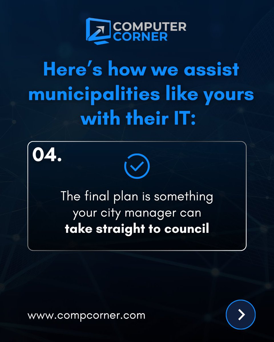 _ComputerCorner's tweet photo. Is your municipal office struggling with slow, unmanaged legacy computers? Protect sensitive public records and transition to modern hardware with our specialized technology retirement services at: https://t.co/KMQjwsEYXL https://t.co/I2PzjlV9Cz