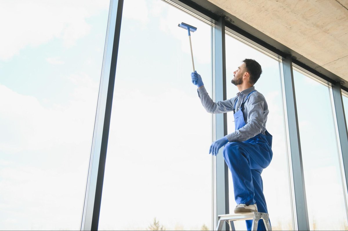 RegencyCleaning's tweet photo. How much should window cleaning cost? 

It depends on height, access, and frequency. 

How does your facility evaluate cleaning quotes?

 Full article here https://t.co/HTKJZo95Ye 

#WindowCleaning #FacilityManagement https://t.co/eOwZOuCmGf