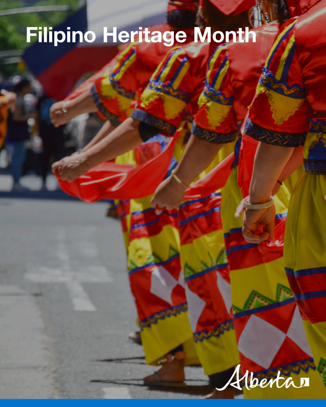 AlbertaCulture's tweet photo. June is Filipino Heritage Month in Alberta. Wishing all Albertans of Filipino heritage a wonderful month celebrating their vibrant culture and traditions. https://t.co/gMyJ7NNmNG