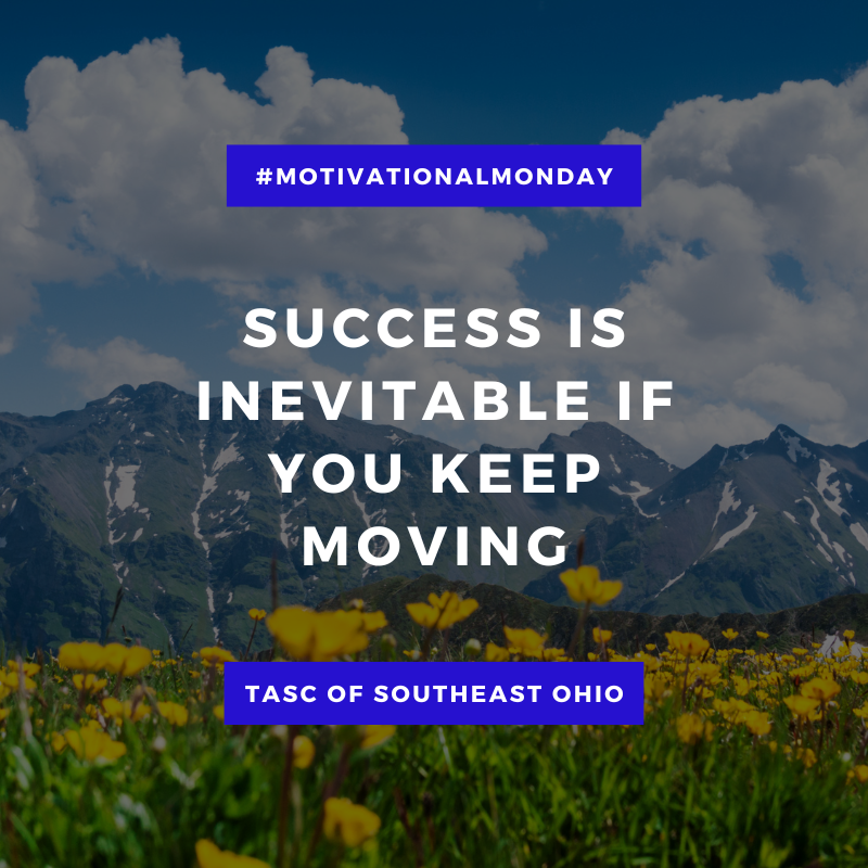 TASCofSEO's tweet photo. #MotivationalMonday Success is inevitable if you keep moving. https://t.co/6W2pVcKeAG