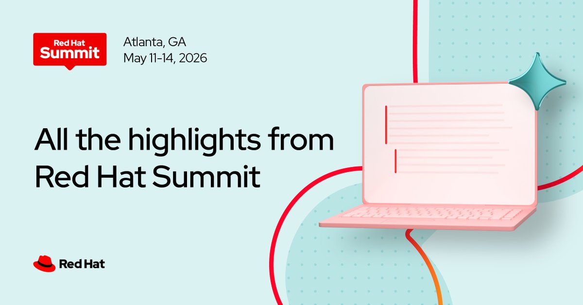 RedHatSummit tweet picture