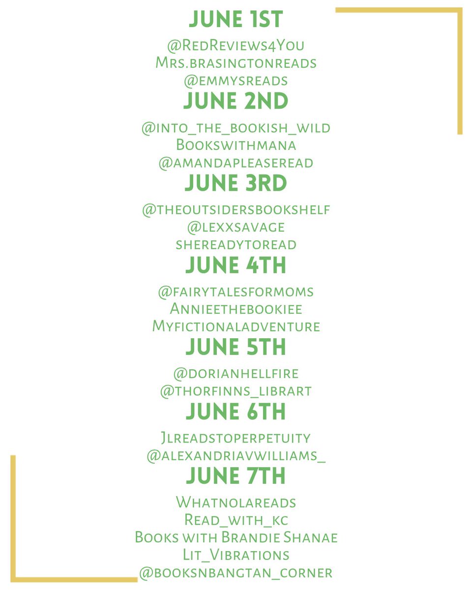 ColoredPagesBT's tweet photo. A girl with a mission. A god with a deal. A story that could change everything.  

Check out the schedule for creators who will be participating in our tour for Goldenborn by @amawritesmagic 💛

Make sure to grab your copy, link to buy in our bio! https://t.co/lUqTz6SFVG