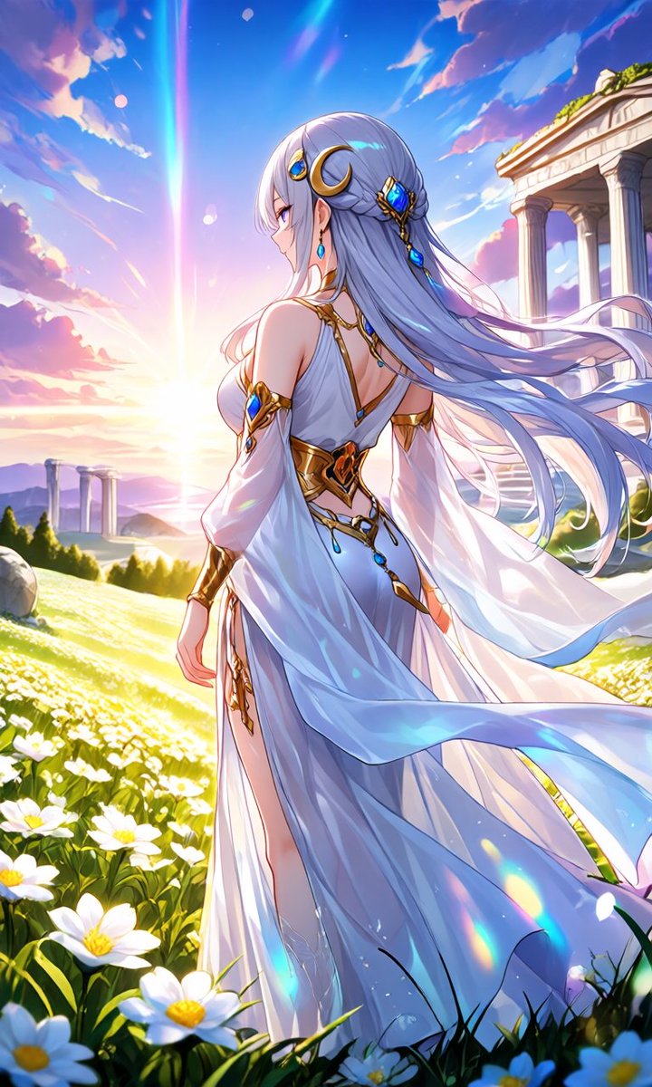 Xc2LsjFoZX18880's tweet photo. #AIイラスト
#AIイラスト好きな方と繋がりたい
おはようございまーす☀️
夜を見守る月の女神も、 火曜日の朝の光を迎えます✨
花々が揺れる丘の上で、 火の一日が優しく始まります
大荒れの天気になる前に
今日も素敵な一日になりますように😊
天気が崩れる前の朝日のイラストでした✨ https://t.co/oWYRYpxyV5