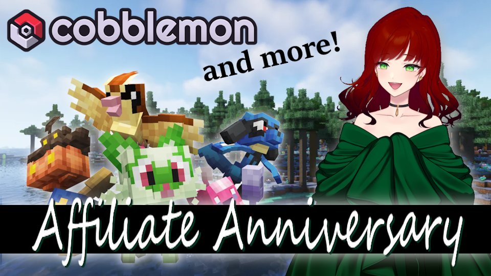 TimeTimeclocker's tweet photo. 🔴 LIVE NOW

It's my Twitch affiliate anniversary today! and I did not know until 20 minutes ago, nor have I planned anything for it... but I'm sure it'll be fine, right? right??

Please come celebrate with me, there'll be cute Pokémon &amp; Minecraft!

▶️ https://t.co/FHILKyqvi8 https://t.co/R7NRFSN2Lv