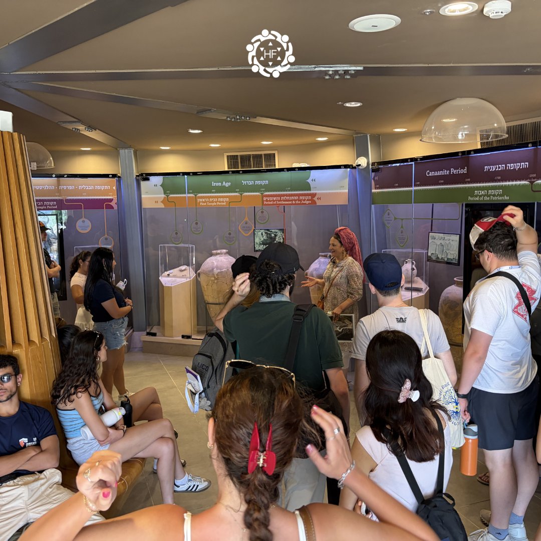 Hasbarafellows's tweet photo. Ancient Shiloh — where the Mishkan stood for centuries before Jerusalem became the spiritual center of Jewish life. ✨

This site is more than archaeology. It's proof. Over 3,000 years ago, the Jewish people gathered here to worship. Yet on campuses today, students are told that places like Shiloh are "occupied" and that Israelis are foreign colonialists.

That's exactly why we come here. Shiloh isn't occupied territory — it's the original Jewish homeland. And our Fellows are walking its ground, learning its history, and carrying that truth back to campus.