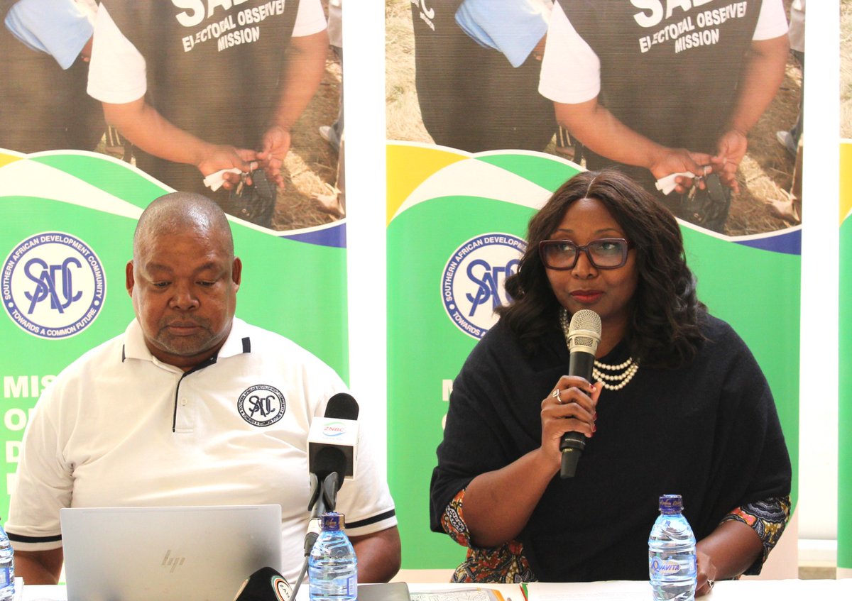ZambiaMFAIC's tweet photo. The Southern Africa Development Community (SADC) Electoral Advisory Council (SEAC) has officially opened a five (5) days Training worshop for Electoral Observers in Lusaka.

Read more here https://t.co/UwVTbgaZ5T https://t.co/8jlBF1r0j2
