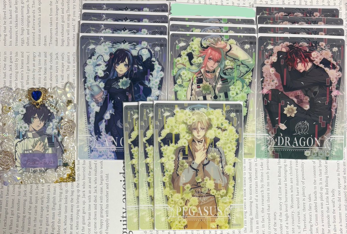 jujo22o's tweet photo. 【交換 譲渡】UN:LOGICAL アンロジカル アンロジ BGS 購入特典 エポス特典 イラストカード コースター クリアカード 缶バッジ

譲)環無 *雅火 ユーリ 戒

求)異種.同種藍>>>定価+送料(特典500円)

*はなくなるまで環無ちゃんもまとめての交換、譲渡

異種何でも検討します◎リコフェスとの仮約束も◎ https://t.co/X3WiAcmfuM