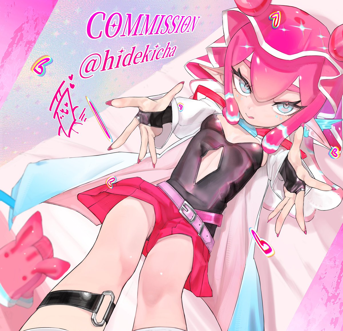 hidekicha's tweet photo. Skebでした🩷 https://t.co/OcL2fIy4dO
