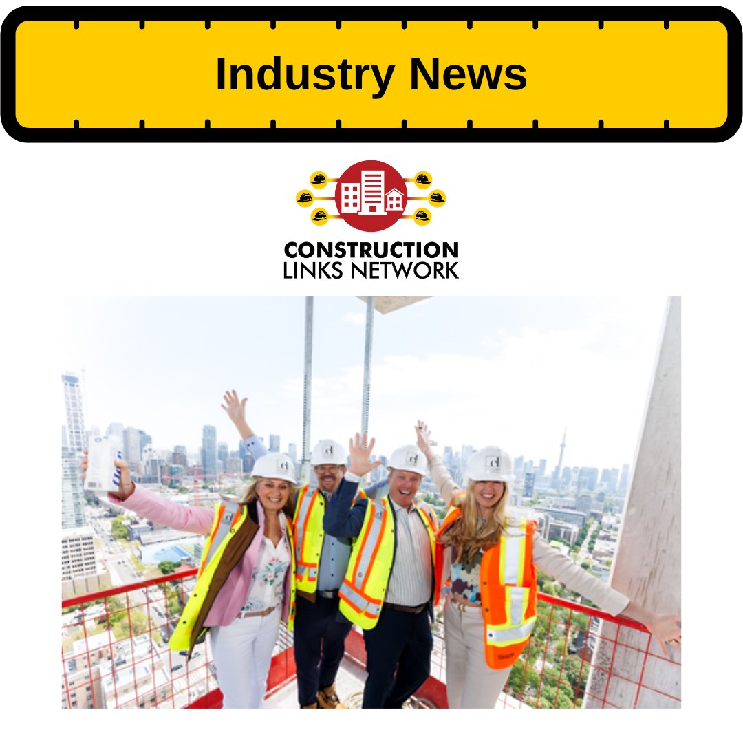 constructca's tweet photo. 🏙️ New homes + heritage + community impact. Cielo Condos reaches a major #construction milestone in Toronto’s Annex. The 34-storey development will bring 349 residences while revitalizing historic spaces and supporting skilled trades. 🔨🚧 Learn more 👉 https://t.co/SUwstxsmAm https://t.co/4erDkCmQ4h