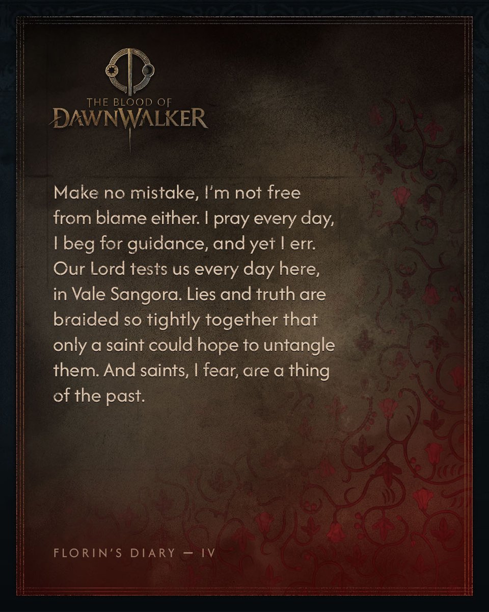 DawnwalkerGame's tweet photo. Florin’s Diary, Part IV

#Dawnwalker https://t.co/spTL6ffpYw