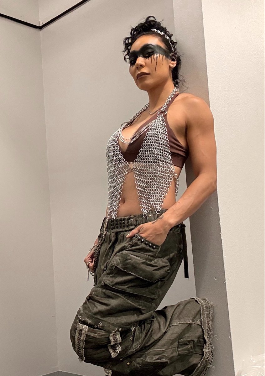 MiaYim's tweet photo. So I exist in this wasteland. A man reduced to a single instinct: Survive. - Max Rockatansky.

#WWE #WWEClash https://t.co/3Wdr0KlyYp