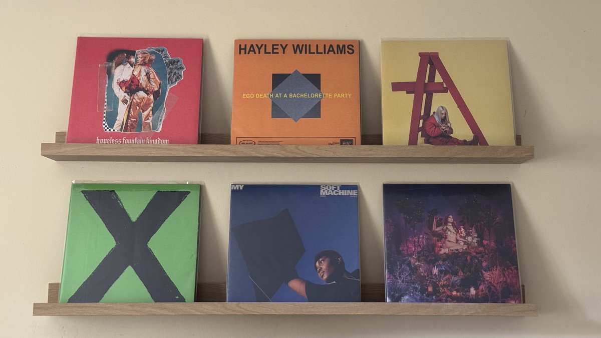 findinglex's tweet photo. June vinyl wall update! Rainbow colorssss https://t.co/imHOL6NnRR