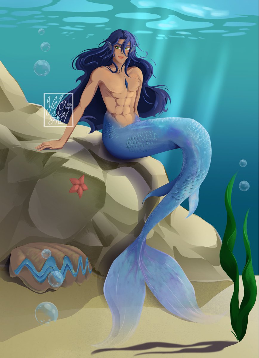 Yelo_Sky's tweet photo. Mermay ended but I’l still standing 🥀
#oc #mermay #mermaidoc https://t.co/YrrR8YACMF