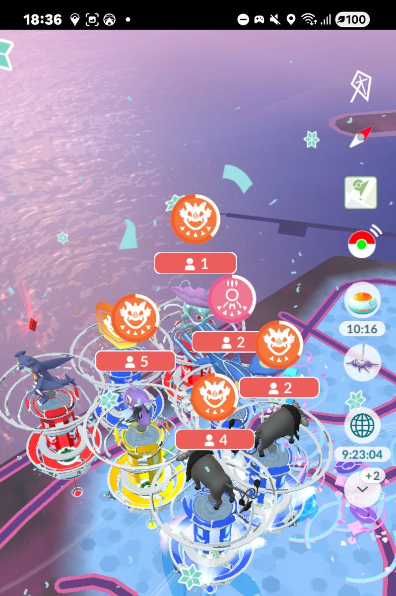 YokaiByte's tweet photo. @NianticHelp 

For over an hour now, the red gym hasn't been spawning any raids. https://t.co/EIWtLsDwoA
