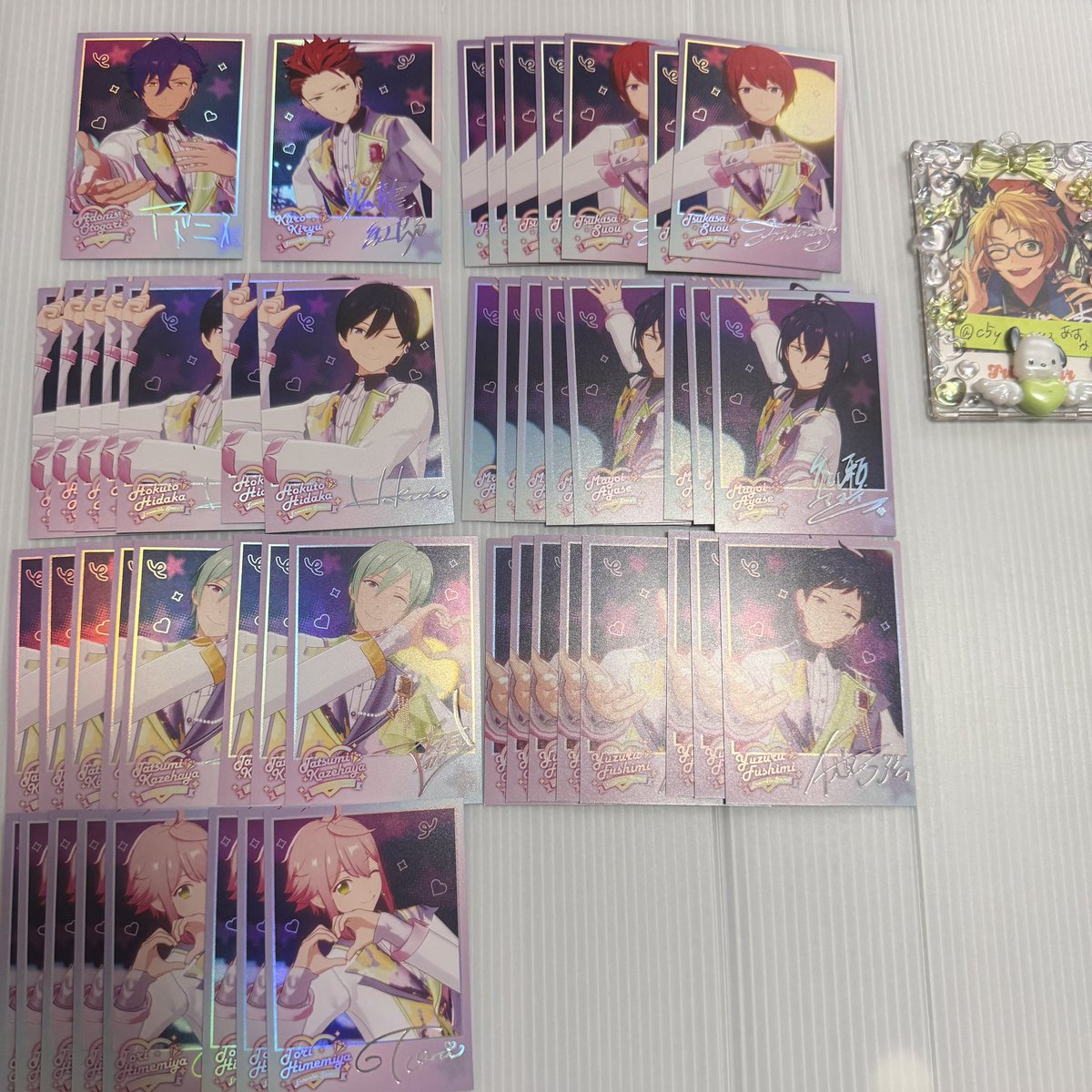 c5y_ix43's tweet photo. 【譲渡】あんスタ 一心一夢 ポラロイド 中国 8周年

譲▷▶画像参照
求▷▶20円/枚+送料

お気軽にお声かけくださいませ◎ https://t.co/6XDVUepbsI