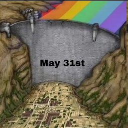 ce_msm's tweet photo. Le barrage a sauté. 30 jours de propagande non-stop, c’est parti. https://t.co/dpAqMdyeDC