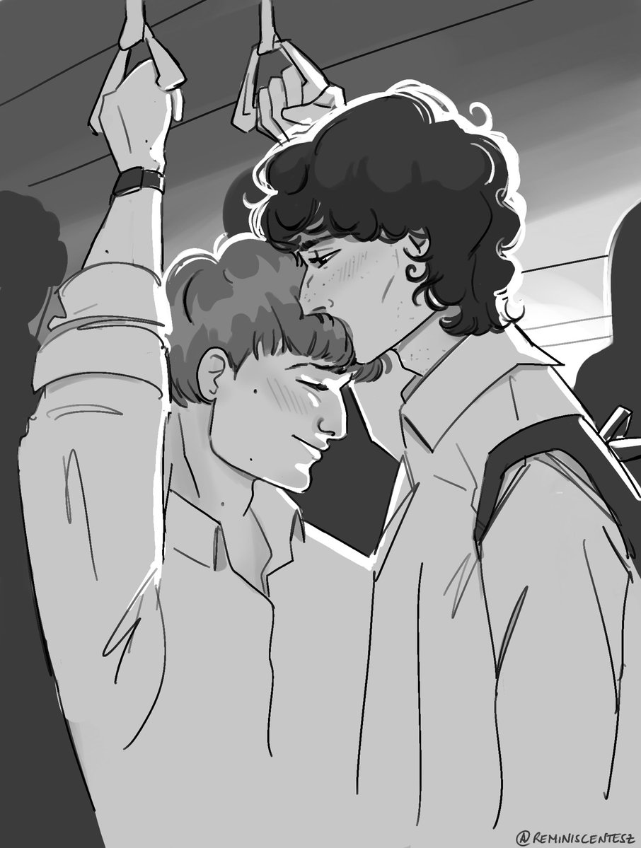 reminiscentesz's tweet photo. Someone is never leaving the byler bus and that someone is me 

Happy Pride Month #bylertwt <3

#byler #bylerfanart https://t.co/fRYuFZKD08