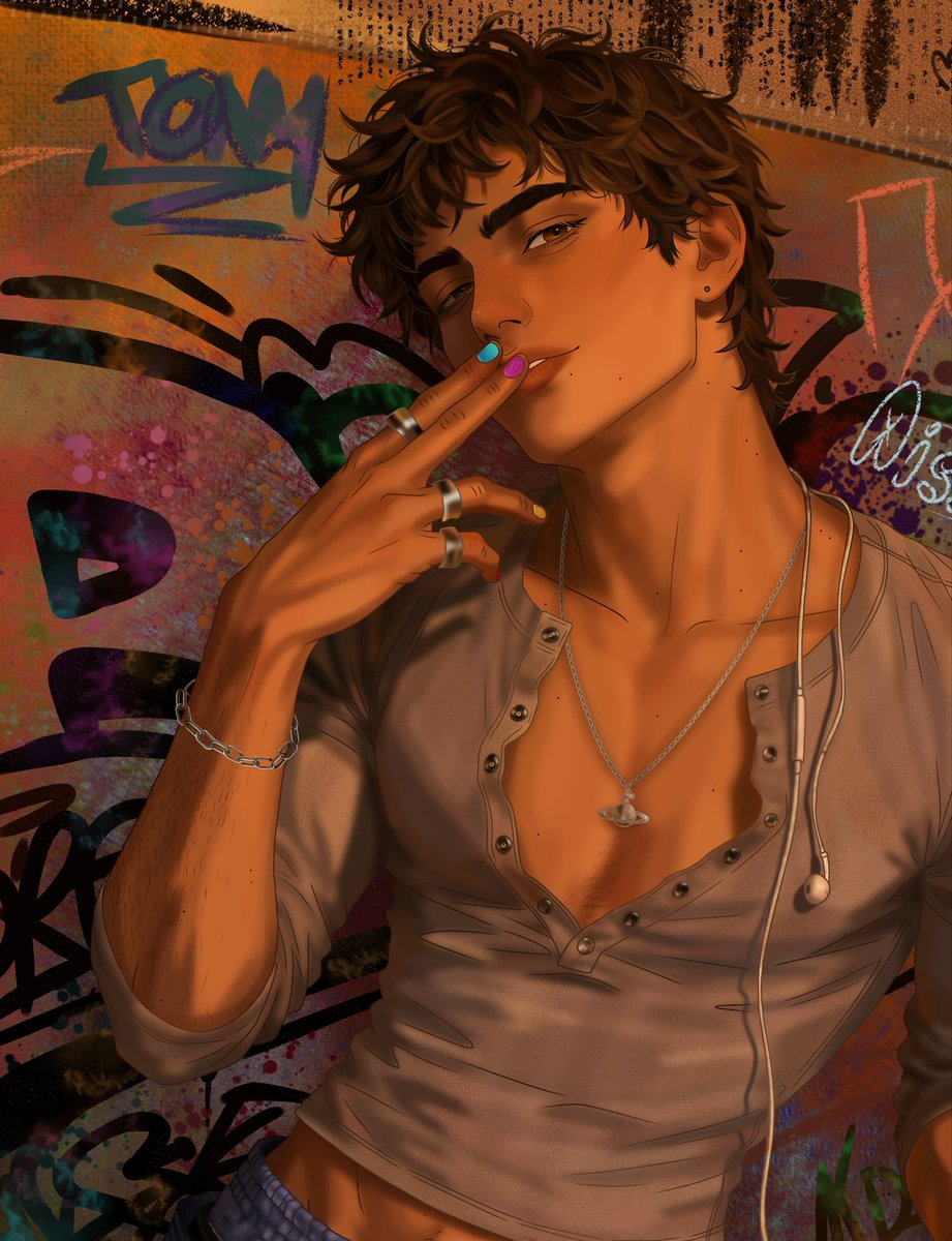 alexglxi's tweet photo. First art for Day 1 of Pride Month 🏳️‍🌈✨ #nickyhemmick #aftg #aftgfanart #aftgart https://t.co/mTyjhZ8Mw2