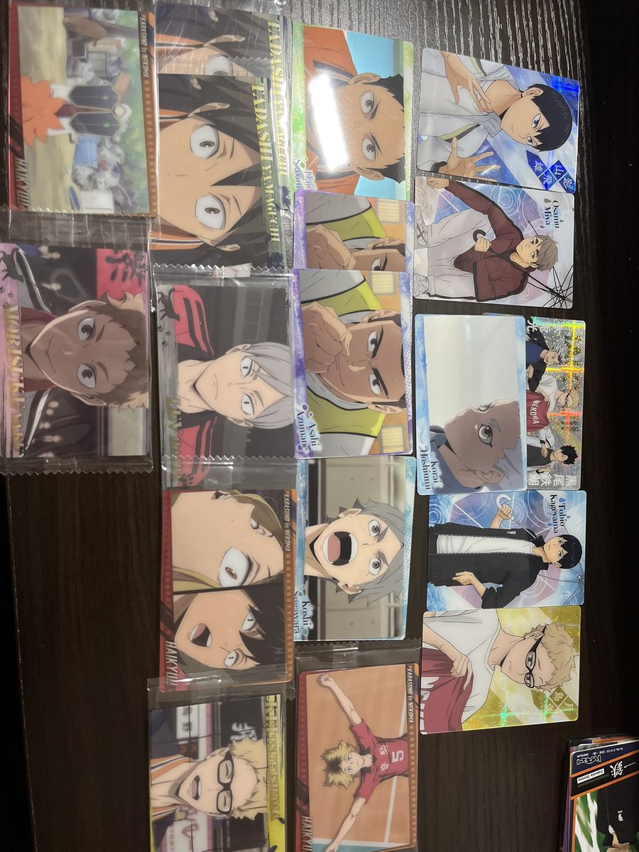 ro____koukan_a's tweet photo. ハイキュー 交換不可 買取のみ 
現金 又は PayPay 。

現金の場合名古屋での手渡し希望です。 https://t.co/AyfbY8gnNA