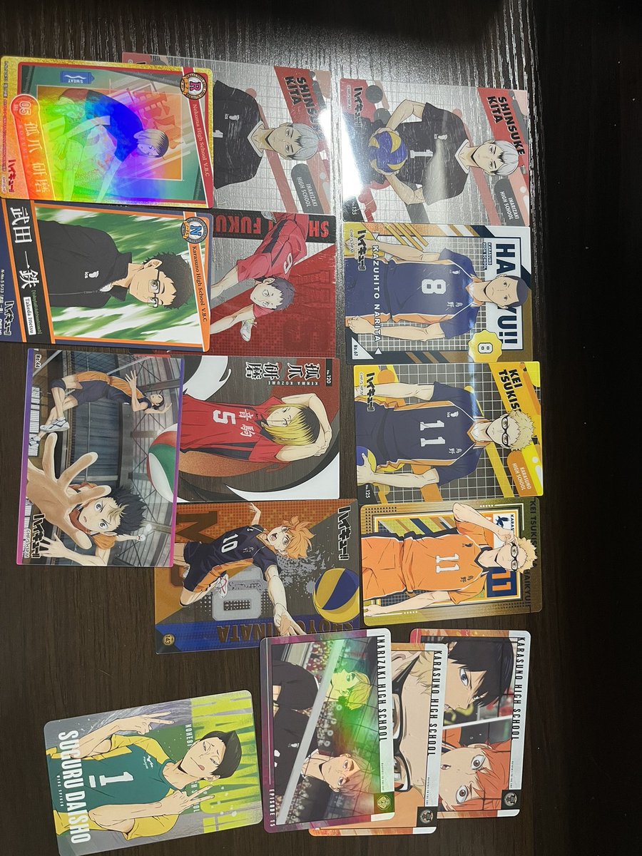 ro____koukan_a's tweet photo. ハイキュー 交換不可 買取のみ 
現金 又は PayPay 。

現金の場合名古屋での手渡し希望です。 https://t.co/AyfbY8gnNA
