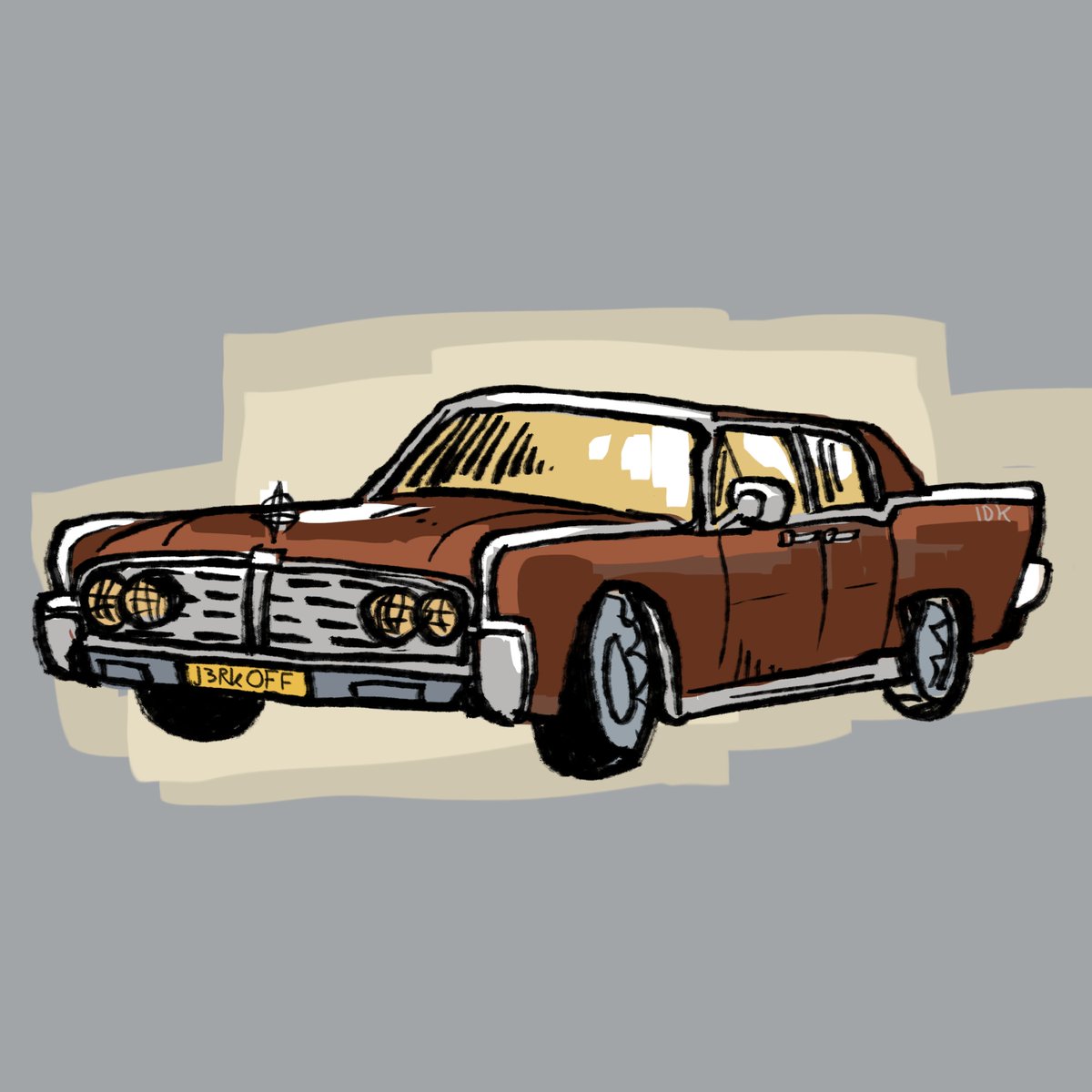 KapitanBank's tweet photo. Today's word is 'Continent'
and I didn't really know what to do with that so I doodled a Lincoln Continental, see you tomorrow https://t.co/OfrRofuVWP