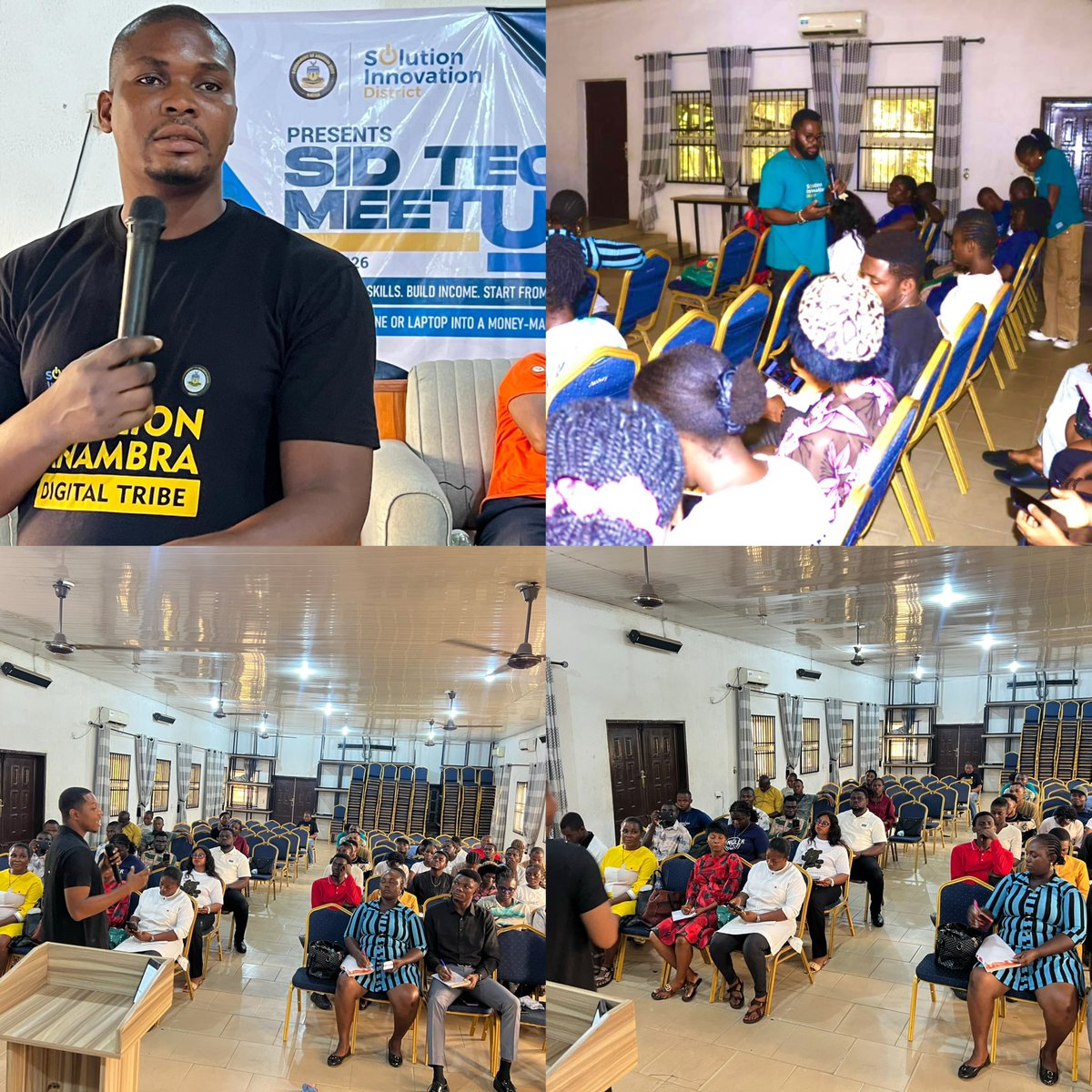 solution_sid's tweet photo. The SID Tech Meetup was everything. Real skills. Real connections. Real perspective shifts.

This is what the digital revolution looks like in Anambra. And we’re just getting started. 

#SIDTechMeetup #SolutionInnovationDistrict #DigitalSkills #1MADT #AnambraIsRising https://t.co/jVnTsQUoht