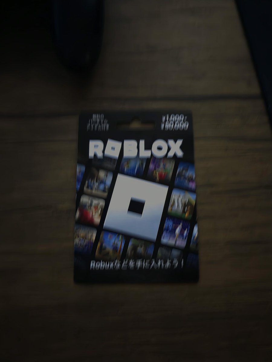 rkerrkl's tweet photo. Steamカードと間違ってRobloxのカード買ってもうた誰かいる？ https://t.co/8Ut4UxNORz