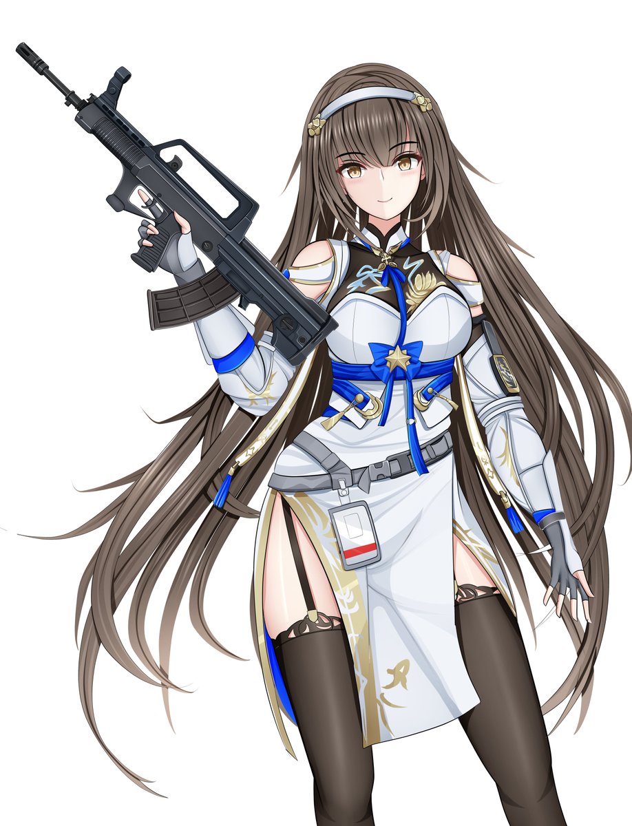 genius_1237to's tweet photo. 黛煙(ドールズフロントライン2)

昨年初描きした黛煙さんです
今とは結構絵柄が違うかも…… https://t.co/VAhPBsO9Sc
