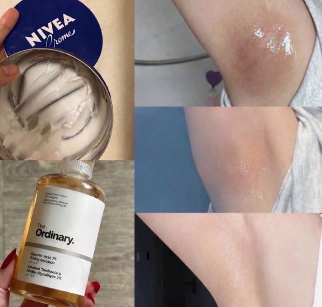 Pls_find_tanya's tweet photo. Use this combo and thank me later. It takes a little time, but stick with it and your underarms will definitely get clearer and healthier.😍💯 https://t.co/0eJUwy3DJ2